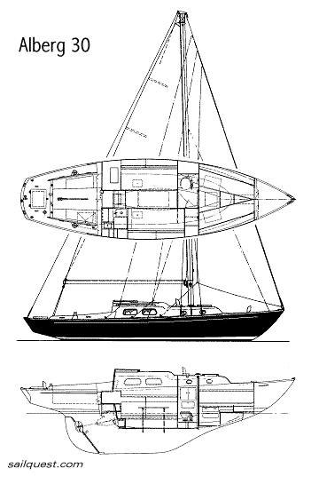 Alberg 30 Sailboat